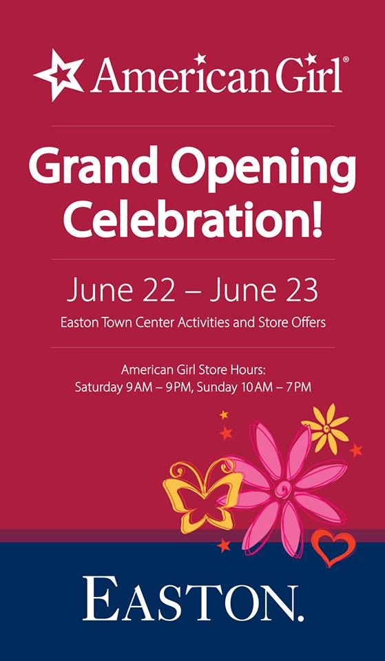 With Glittering Eyes Day Trip to the New American Girl Store!